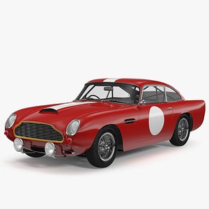 Classic Race Car Red