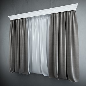 curtains blinds 3d max