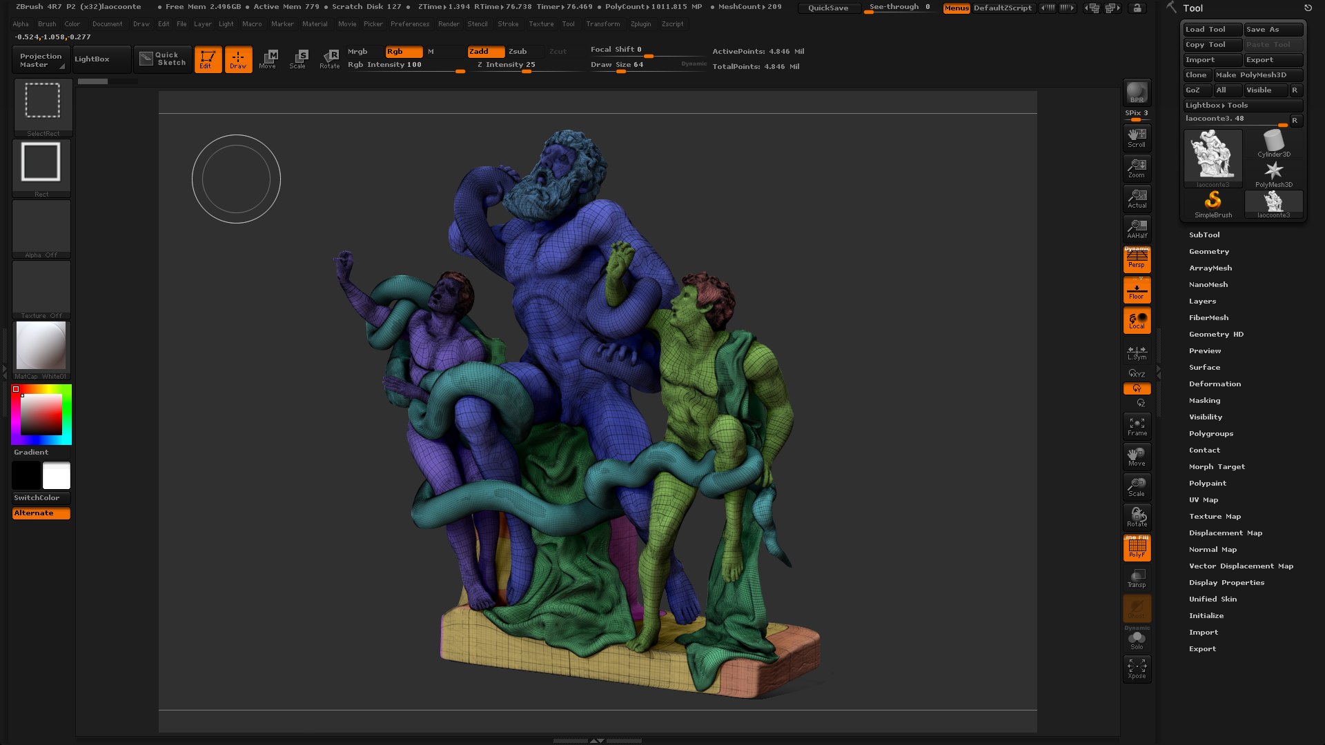 3d Model Zbrush Keyshot