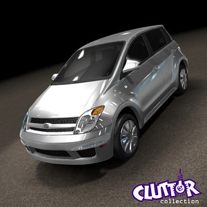 3ds max 2007 scion xa car