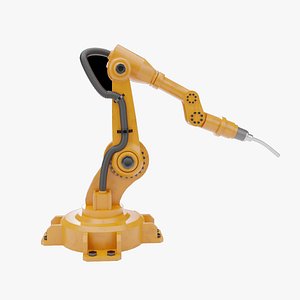 welding robot 3D model