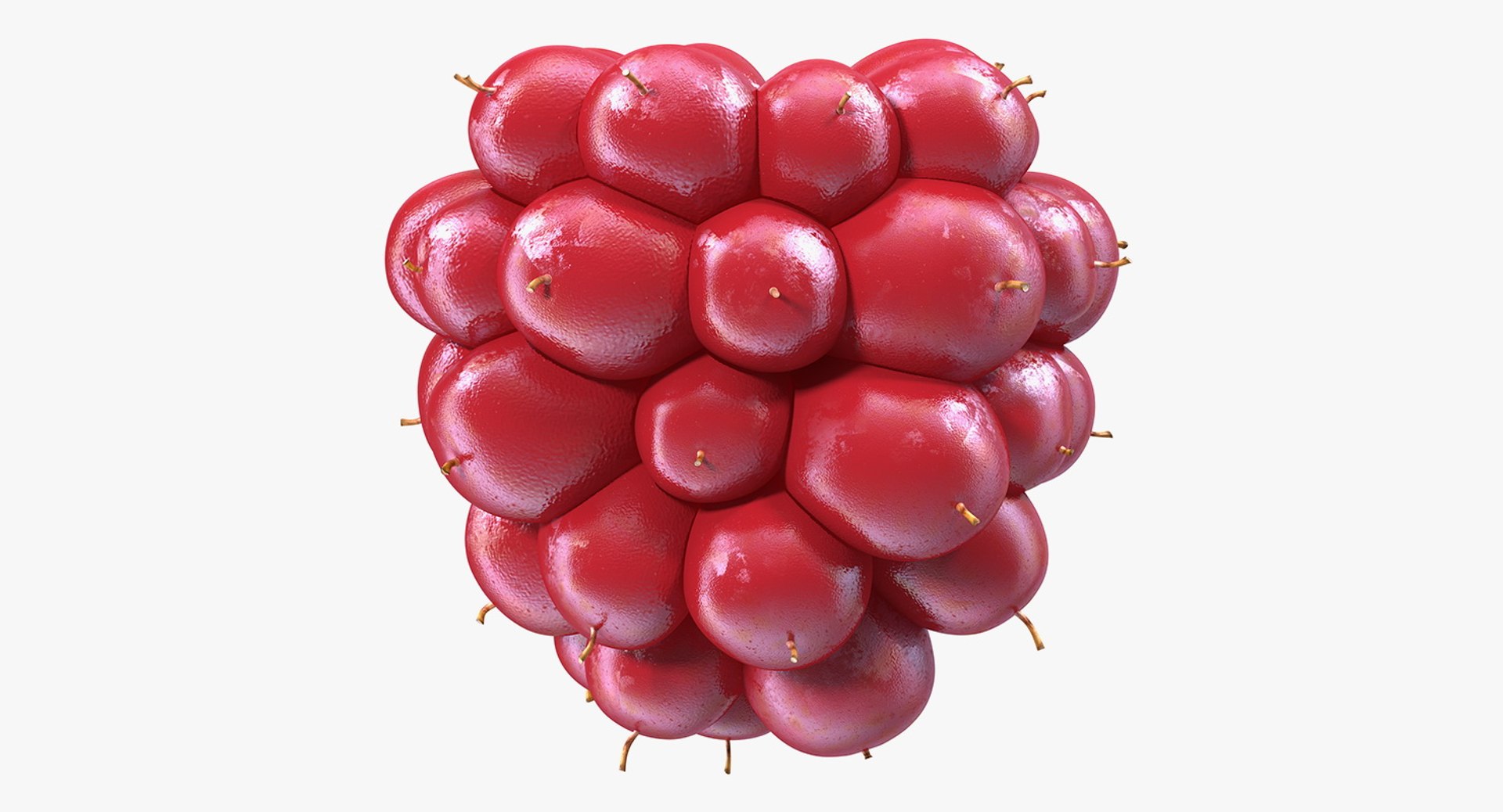 3D Ripe Berry Blackberry Fruit - TurboSquid 1380176