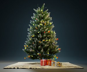 christmass tree decoration 3D model
