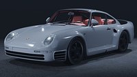 1988 Porsche 959 Bruce Canepa Upgrade 3D Model  The Ultimate