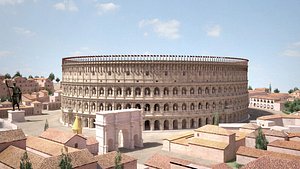 Roman Colosseum High detailed