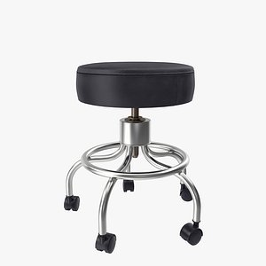max wheeled stool