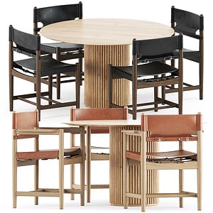 Spanish Dining Chair and Palais Royal table