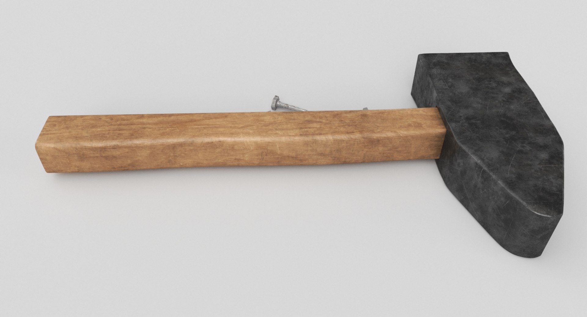 3D old hammer nail model https://p.turbosquid.com/ts-thumb/Bd/Wil63v/WHhQ9xTS/6/jpg/1529998096/1920x1080/fit_q87/26020bd0110d6332d1b3a78b778130e25d167943/6.jpg