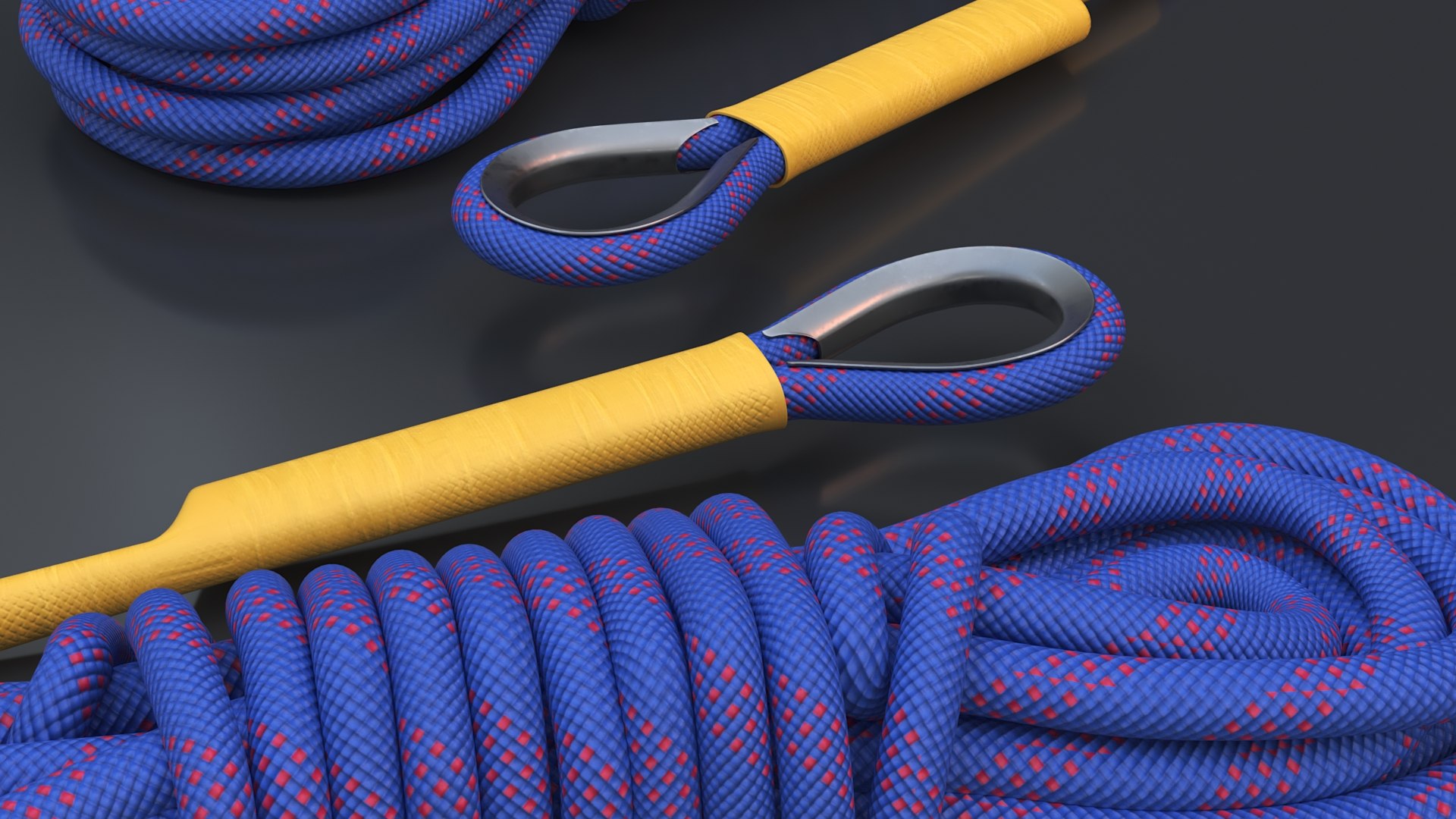 Climbing Rope 3D Model - TurboSquid 2342546