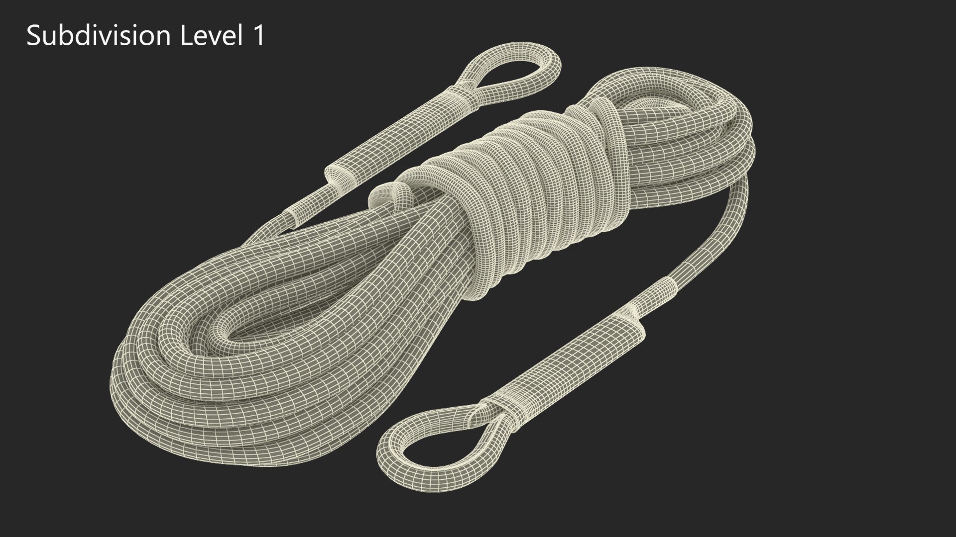 Climbing Rope 3D Model - TurboSquid 2342546
