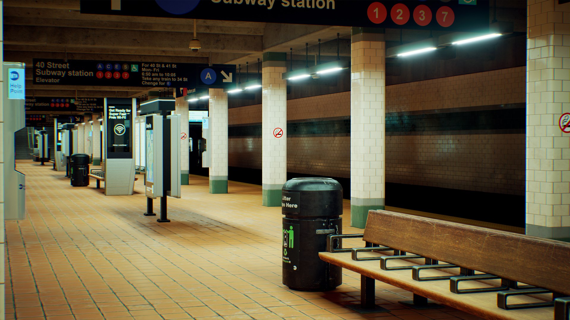Subway Realm - Game-Ready NYC Metro Station Environment 3D model https://p.turbosquid.com/ts-thumb/Bd/iUANtc/6b/nysubwayscreenshots1920x108011nologo/jpg/1692108535/1920x1080/fit_q87/77e8d2fab4d1bb5360749128d5a59534eb433b40/nysubwayscreenshots1920x108011nologo.jpg