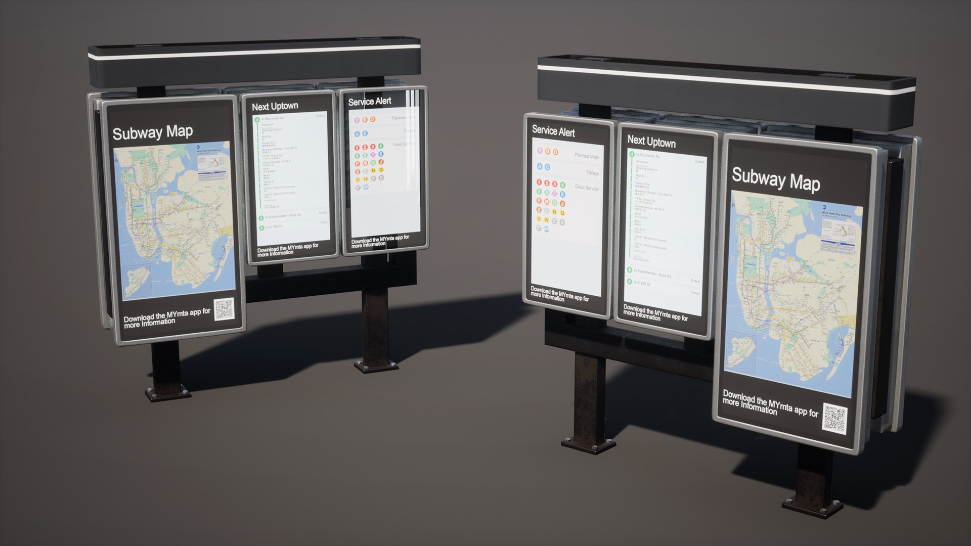 Subway Realm - Game-Ready NYC Metro Station Environment 3D model https://p.turbosquid.com/ts-thumb/Bd/iUANtc/FS/nysubwayscreenshots1920x108020nologo/jpg/1692108540/1920x1080/fit_q87/e3fe163596ef2ffa8db34d6dbc8ee77567ae28c0/nysubwayscreenshots1920x108020nologo.jpg