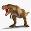 Animierter Tyrannosaurus Rex Roaring Rigged für Maya