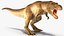 Animierter Tyrannosaurus Rex Roaring Rigged für Maya