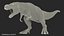 Animierter Tyrannosaurus Rex Roaring Rigged für Maya