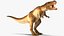 Animierter Tyrannosaurus Rex Roaring Rigged für Maya