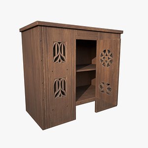 Medieval Cupboard model