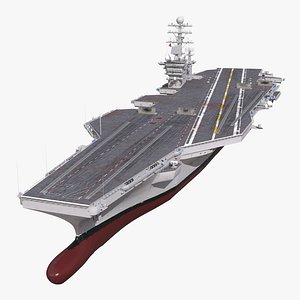 USS Abraham lincoln CVN-72 3D Model