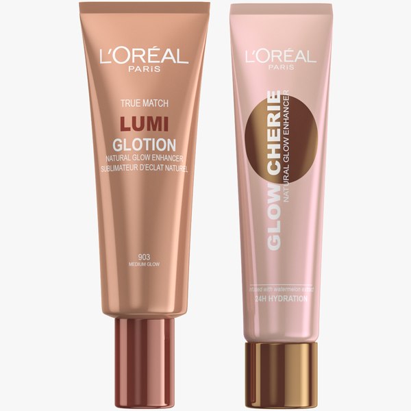 cosmetics loreal l 3D model