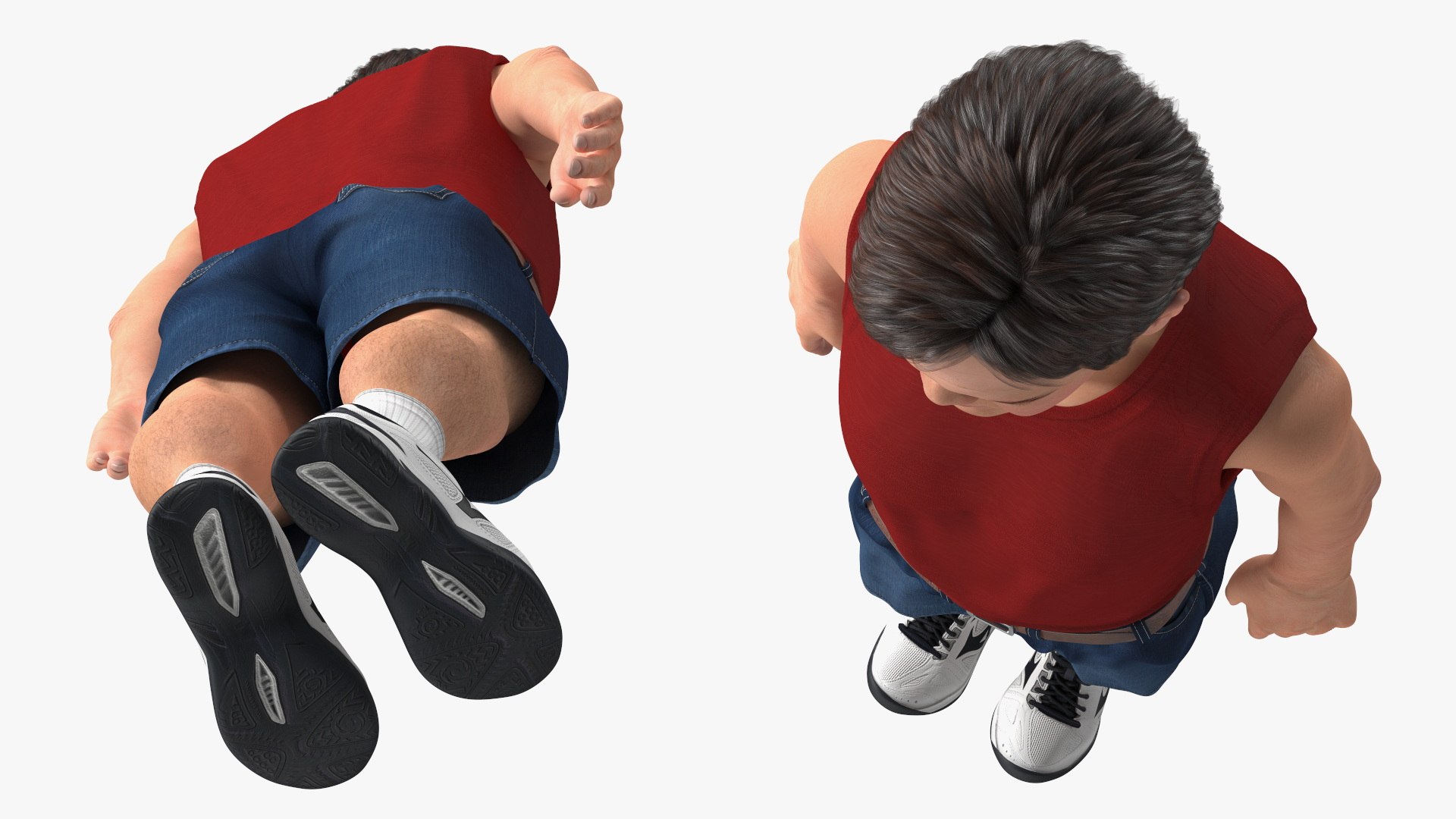 Dwarf Male Character Summer Style Standing Pose 3D - TurboSquid 2217977