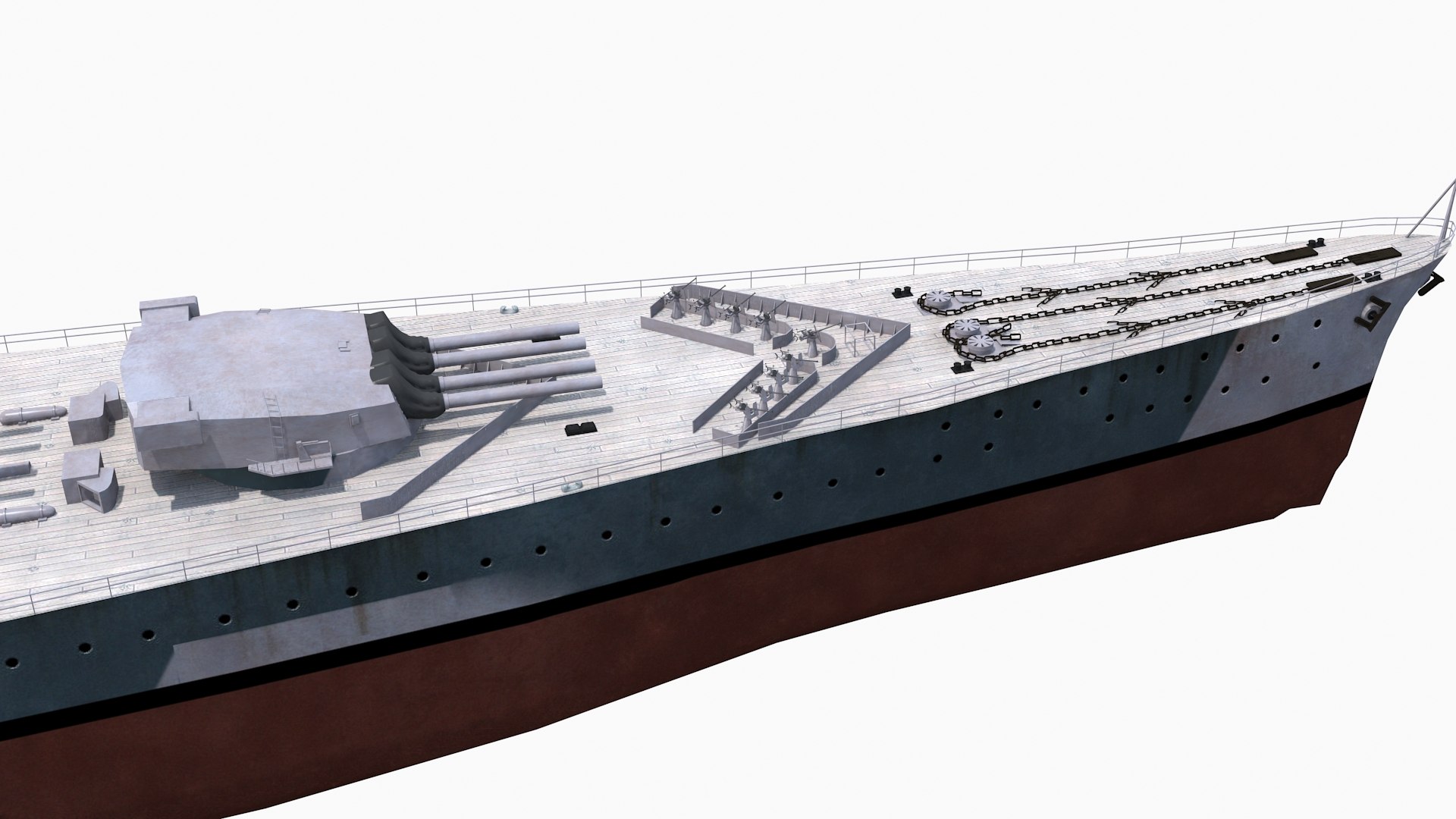 3D French Richelieu battleship 1943 model https://p.turbosquid.com/ts-thumb/Bd/yEpGJR/u2/4/jpg/1766978112/1920x1080/fit_q87/94fc357c08b57ba4cab688e466b434a26ac1b663/4.jpg