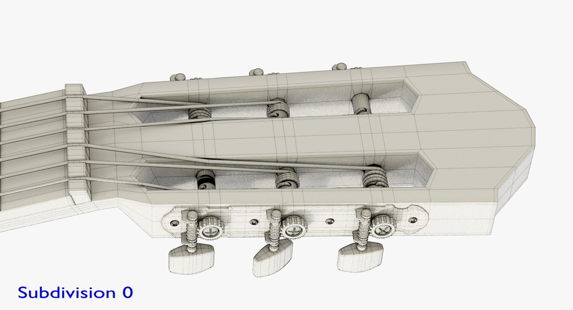 Classical Guitar Model - TurboSquid 1304337
