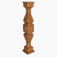 Wooden Column