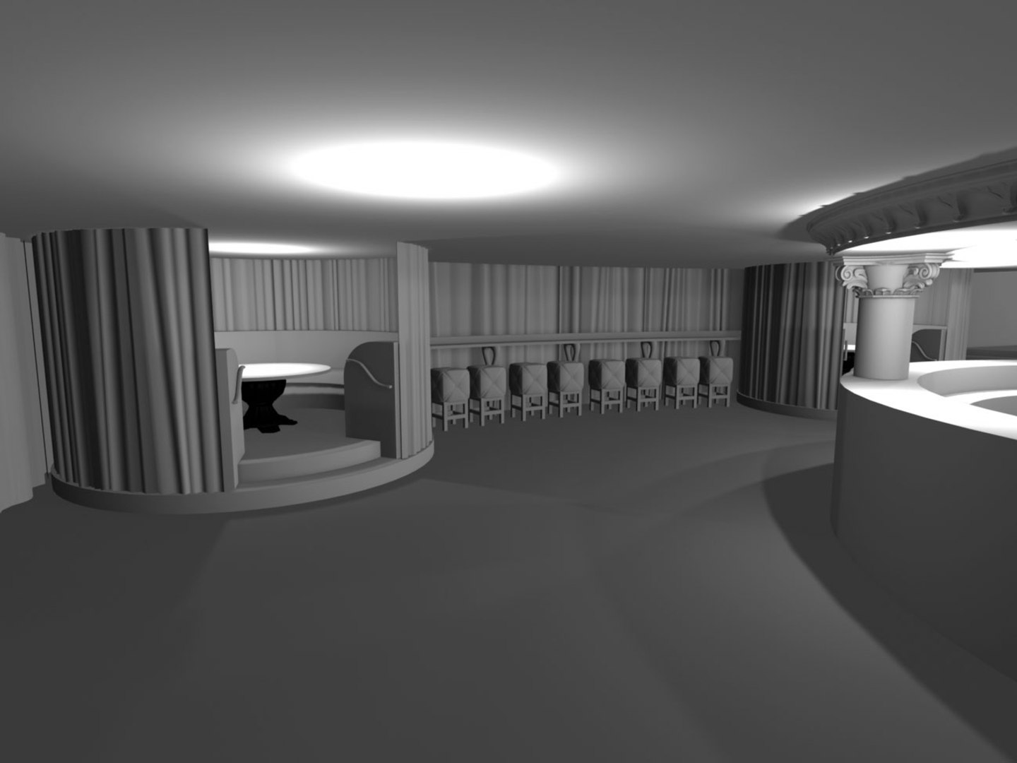 night club 3d model