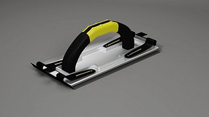 3D model Realistic Sanding Block