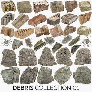 3D model debris 01 - 38