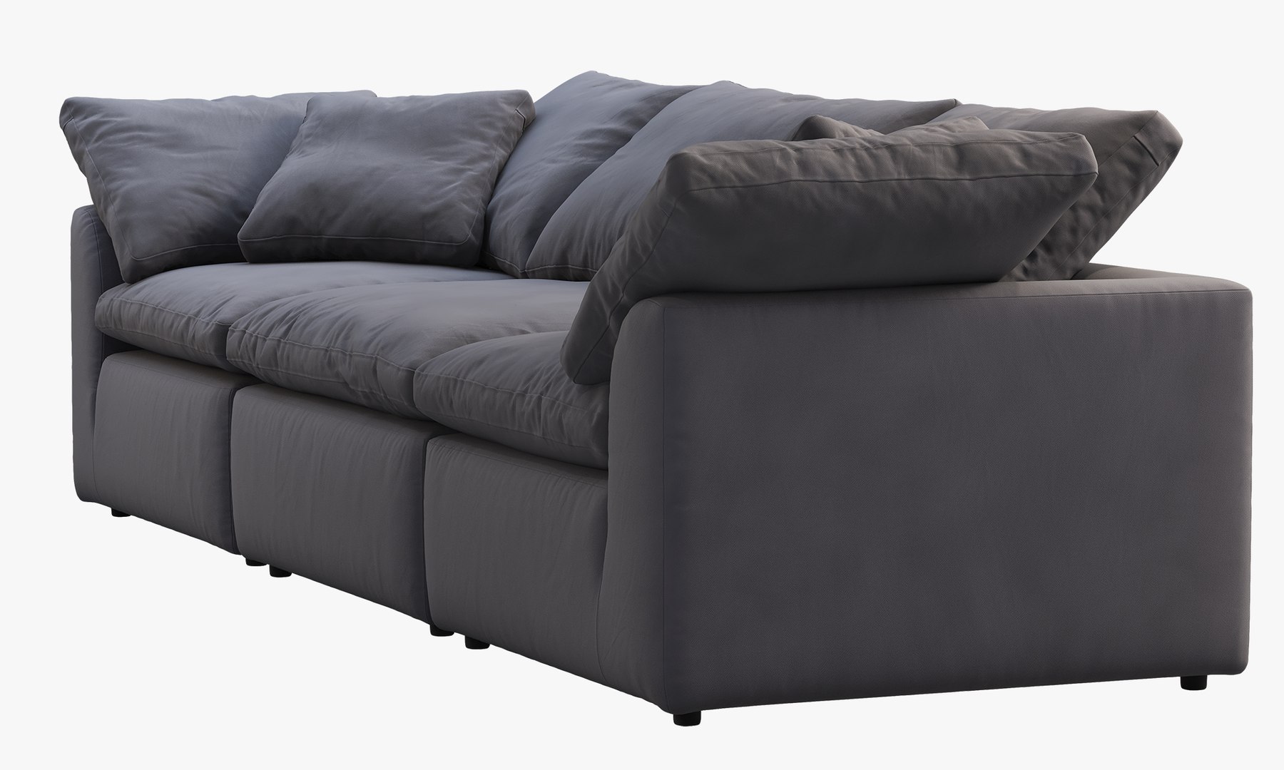 Joybird Bryant Modular Sofa 3 Piece 3D TurboSquid 1978172