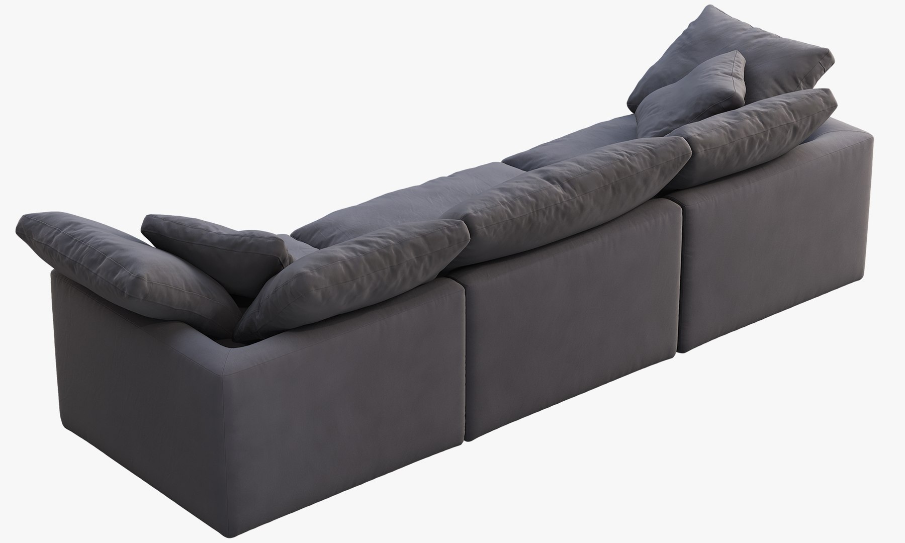 Joybird Bryant Modular Sofa 3 Piece 3D TurboSquid 1978172