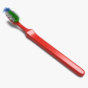 Used Toothbrush 3D