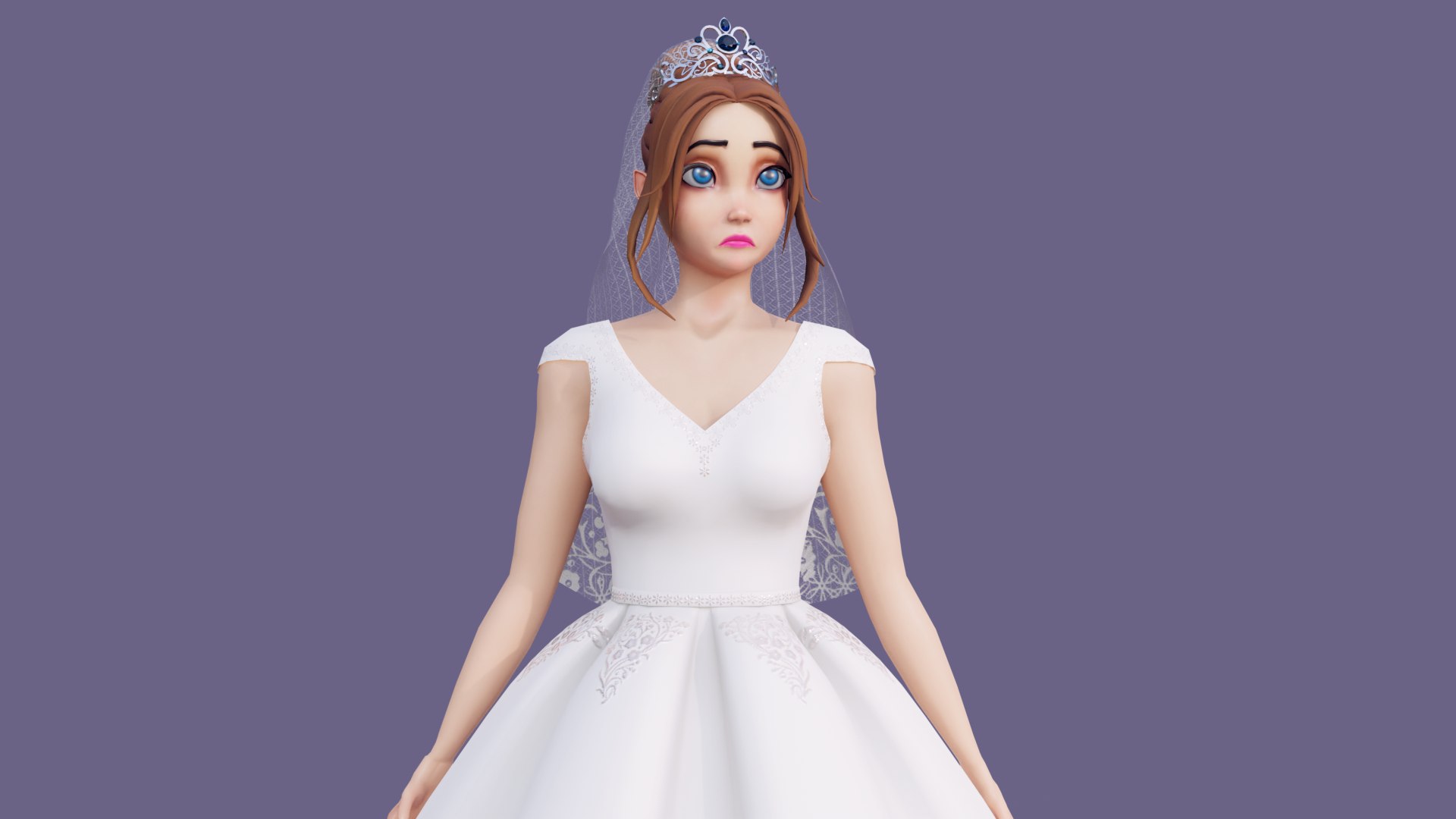 Cartoon Bride Blender Rigged 3D model https://p.turbosquid.com/ts-thumb/Be/F41uqo/6Q/main5/png/1645790491/1920x1080/fit_q87/09645b287549903a1db1416f2c00bd2a24d0244e/main5.jpg