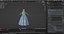 Cartoon Bride Blender Rigged