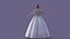 Cartoon Bride Blender Rigged