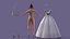 Cartoon Bride Blender Rigged