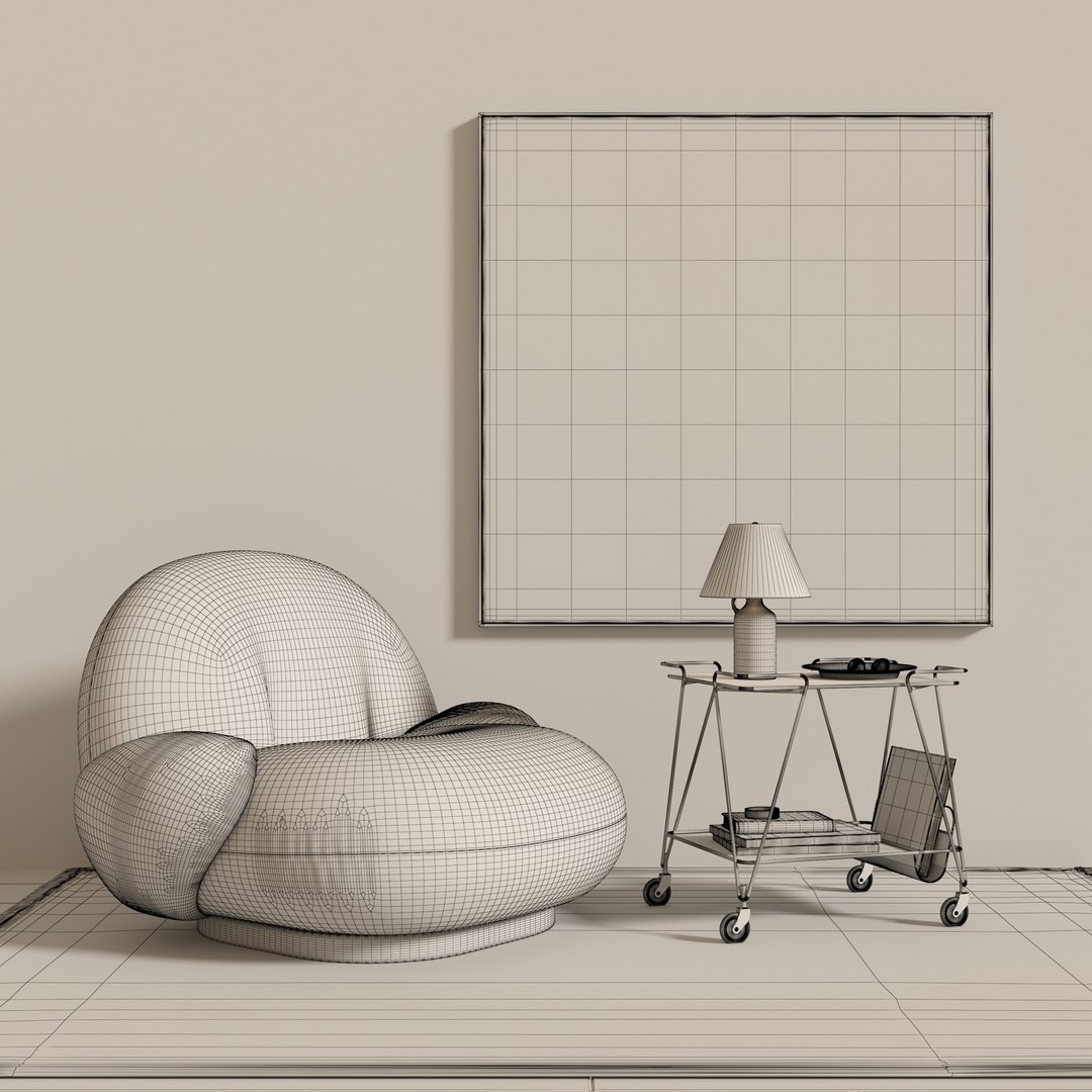 Side table 3D model - TurboSquid 2149326