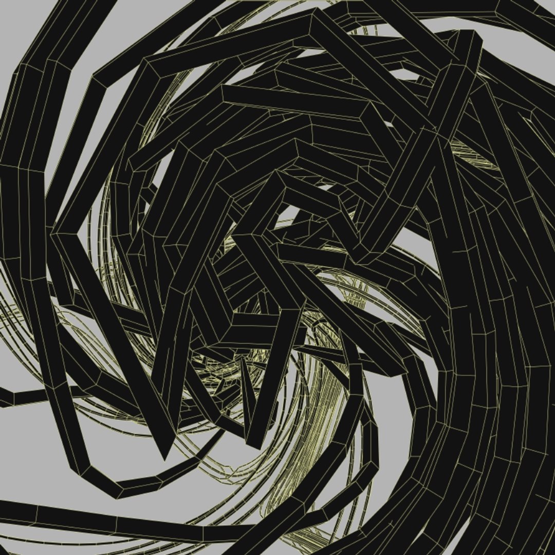 3D Thomas Strange Attractor Model - TurboSquid 1289664