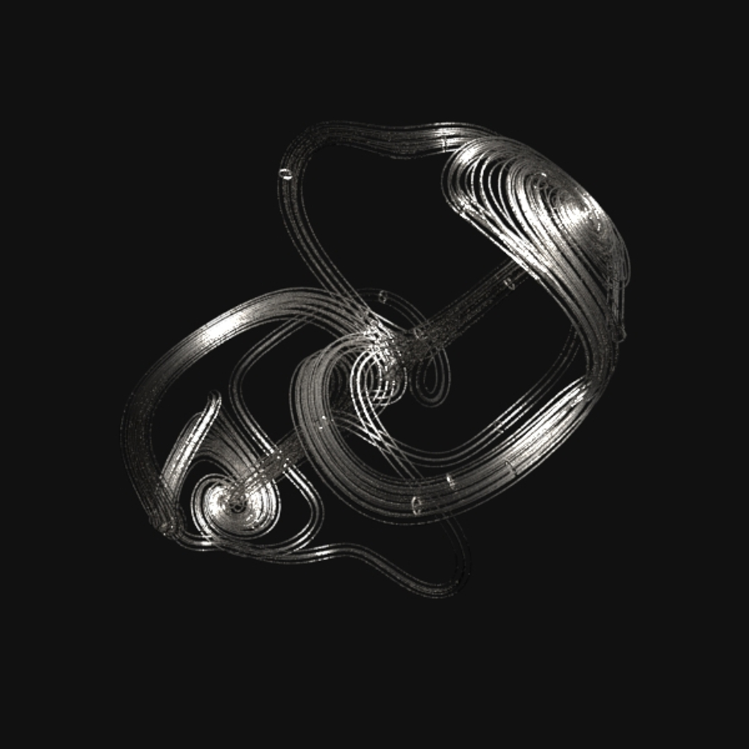 3D Thomas Strange Attractor Model - TurboSquid 1289664