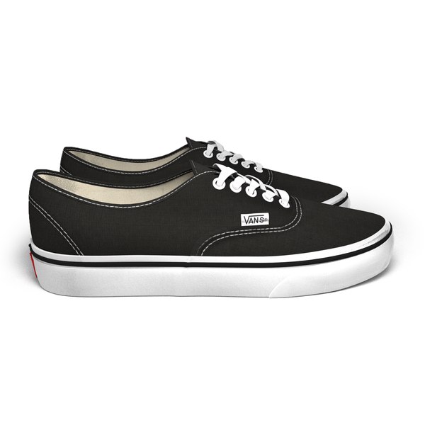 3D vans authentic sneakers - TurboSquid 1713260