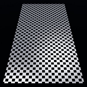 Perforated panel with 40 percent opening 25O132