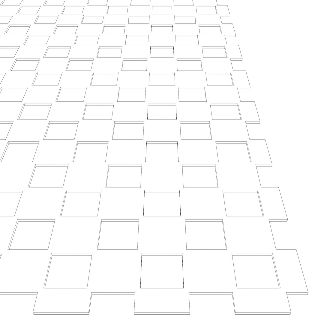 3D model Perforated panel with 40 percent opening 25O132 https://p.turbosquid.com/ts-thumb/Be/NHmbrF/rW/2025o132wf05/jpg/1766448467/1920x1080/fit_q87/cd4c49ffdd4f7cb34a28f19b8a6715c0569adec9/2025o132wf05.jpg