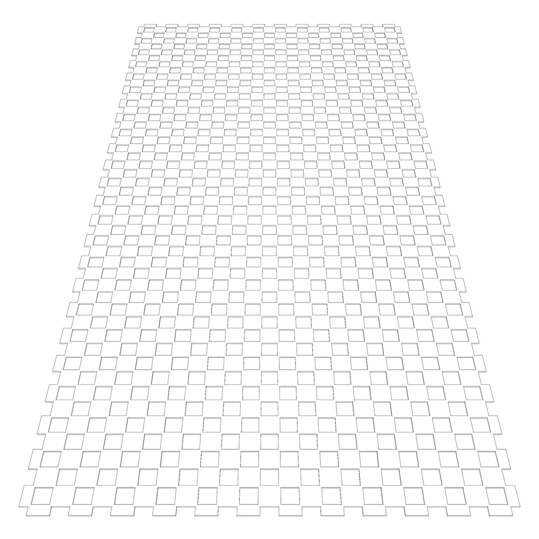 3D model Perforated panel with 40 percent opening 25O132 https://p.turbosquid.com/ts-thumb/Be/NHmbrF/sP/2025o132wf03/jpg/1766448466/1920x1080/fit_q87/610f3e6c71258adc56ecb03d0f10e8f8db877dec/2025o132wf03.jpg
