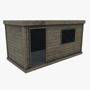 Wooden Shed 3D