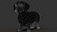 Dachshund Low Poly - Game Ready