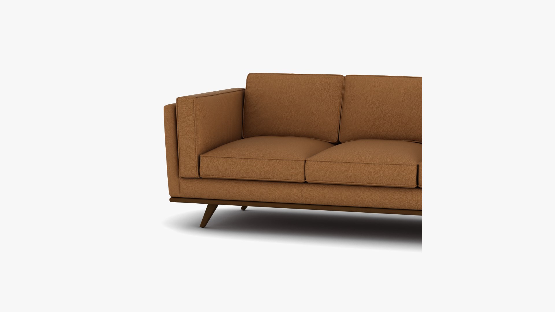 3D model West Elm Zander Sofa TurboSquid 2027591