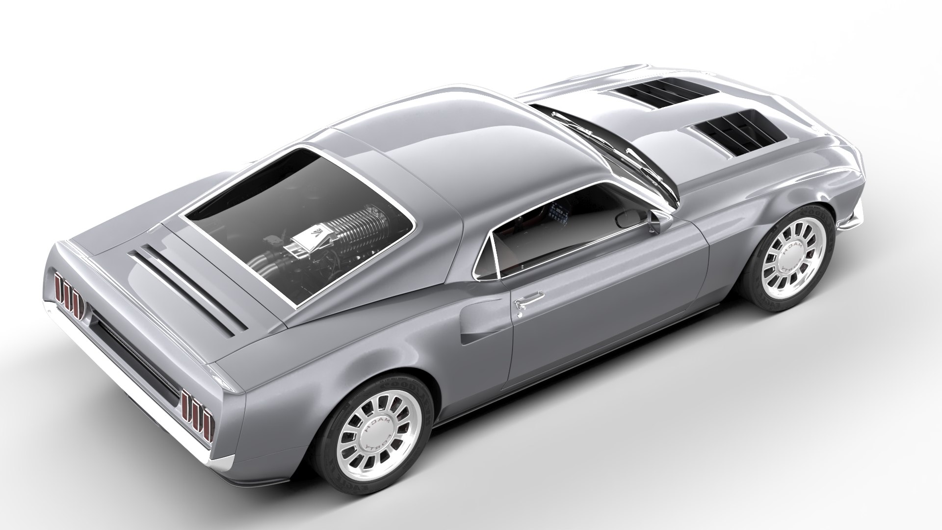 Mustang Mach 40 3D Model - TurboSquid 2313372