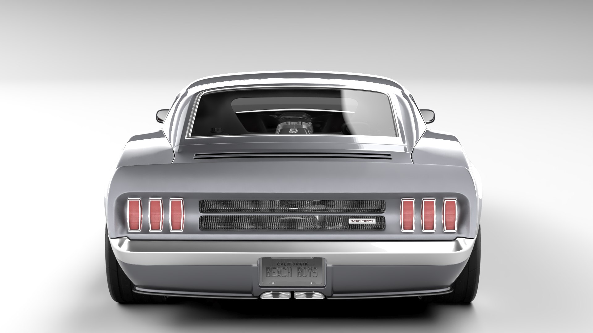 Mustang Mach 40 3D Model - TurboSquid 2313372