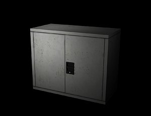 x metal storage cabinet